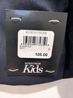  108 Nordstrom Little Boys Navy Blue Button Dress Suit Blazer Sport Coat Jacket