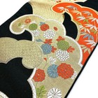 4522  Japanese Vintage Fukuro Obi Belt Kimono Fabric Silk Traditional Untailored