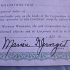 Vtg Idaho Mining   Milling Inc Stock Book Lot - 28 Live Ink Signed Certificates