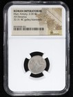 Marc Antony Ar Denarius Ancient Roman Imperatorial Silver Coin 32-31 Bc Ngc