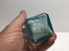 Antique Aqua Vapo-cresolene Poison Bottle 