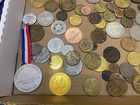 Huge Lot Tokens Lot 4 Lbs  Token Coins Casino President Arcade Transit Lot T