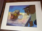 Beauty And The Beast Animation Cel Walt Disney Movie Production Art Vintage  X1
