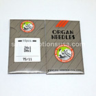 Organ 24x1 Needles Size 11 75 Flat Shank Singer 20 40k 50d Toy 10 Pack