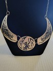 Vintage Hopi Sterling Silver Overlay Multi-panel Piece  read  See Pictures  