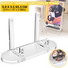 2-20x Clear Acrylic Card Display Stand Holder For Psa Graded Sports Trading Card