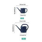 Watering Can Plastic Long Spout Kettle Nordic Style Garden Flower Pot For Indoo
