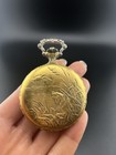 Vintage Marcel 17 Jewels Quartz Swiss Pocket Gold Plated Watch