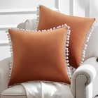 All Types Colors Throw Pillow Cases Set Of 2 12 18 20  Cushion Covers New 2pack 