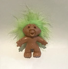 Vintage Lot Of 8 Russ And Dam Trolls Dolls - Good Condition