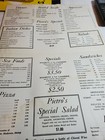 Vintage Pietro s Italian  Restaurant Menu St Louis Missouri  
