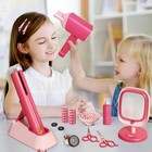 Princess Hair Salon Styling Kit Pretend Play Makeup Toy Set For Kids Toddlers   
