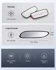 Blind Spot Mirror  5  Wide Horizontal Viewing Angle Side Mirror Blindspot Can Up