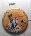 7 Vintage Sioux Community Shakopee Mn Wacipi Pow Wow Buttons   set2     