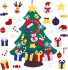 Diy Felt Christmas Tree Child Xmas Handmand Gfit For New Year Party Decorations
