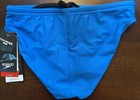 Speedo Men s Power Flex Eco Solar Swim Briefs 28 Blue Lemonade