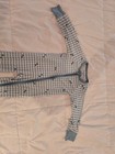 In My Jammers Blue Xo Gingham Bamboo Zipper Romper 18-24m Valentine