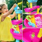 Vatos 3-tier Water Table 37-piece Kids Water Table Rain Shower Pool Set Toddler