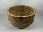 Wood Bowl Hand Turned Decorative Table Art Centerpiece Handmade Beautiful Grain