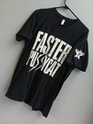 Faster Pussycat Tour Shirt Back Of Shirt 87 Sleeve Print Est 1986 Size Large