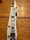 New  Spyderco Smock Cpm-cruwear Satin Blade Satin Aluminum Handles C240alcwp