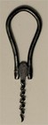 1910s French Small Teardrop Shape Folding Bow Corkscrew Marked Bte Sgdg