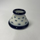 Antique Wm Guerin   Co  Limoges Match Striker Blue And White 4    Wide