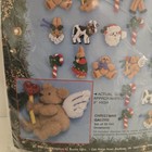 Vintage Bucilla 50 Felt Ornaments Kit 83021 Christmas Galore - Partial