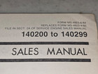 Briggs   Stratton Ms-4923 Sales Manual  June 1984 - Free Shipping W tracking