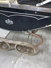 Vintage Antique Crown Baby Doll Stroller Carriage Blue Buggy Buggie Coronet Toy