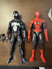 Symbiote Spider-man Vhs And Amazing Fantasy Spider-man Marvel Legends Lot 