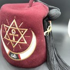 Dr Malachi Z York Htm Fez Red black Tassel