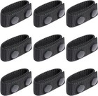 9 Pcs Belt Keepers For Duty Belt  Black Nylon Keepers  Fits 2  Wide Police  T   