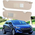 2pcs Sun Shade Visor With Makeup Mirror For E Lantra 2011 2015 852103x000