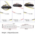 St Sss Alnico V Guitar Neck Middle Bridge Pickup Sets For St Strat Stratocaster