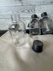 Mini Mason Jars- Set Of 3 With Screw Top Lids  heritage  Inscription Farmhouse