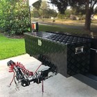 16 20 24 30 34 5 35 39 44 48 Inch Aluminum Tool Box Truck Bed Trailer Rv Toolbox