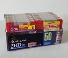 Imation Rainbow 3 5  Floppy Disks Diskettes 50 Pack Ibm Formated 1 44mb 2hd New 