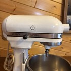 Rare Kitchenaid Hobart Commercial Model K5-a White 300 W Lift Stand Mixer