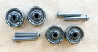 Set Of 4 Singer Treadle Sewing Machine 1900-30 Original Base Wheels W  New Pins