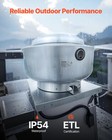 Vevor Restaurant Hood Exhaust Fan 2200 Cfm 560w Upblast Commercial High Speed