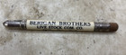 Lot Of 12 Different Vintage Livestock Commission Omaha Stockyard Bullet Pencils