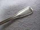 Early French-look Fiddle Thread Silver Teaspoon-n And 2 Marks-unknown Origin