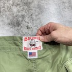 Birdwell Beach Britches Shorts Mens Medium Green Boardshorts Surf Swim Made Usa