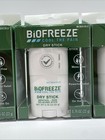 Biofreeze Menthol Pain Relieving Stick 0 76 Oz Lot Of 3