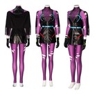 Punchline Cosplay Alexis Kaye Costume Halloween Carnival Sexy Lady Joker Outfit