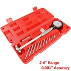 Dial Bore Gauge Set 2-6  0 001   Engine Cylinder Measuring Hole Indicator W  Box