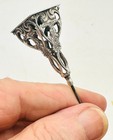 Rare Antique Hatpin Sterling Souvenir Spokane Falls  Spokane Historical Example