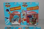 1993 Set Of 4 Looney Tunes Figures Bugs Devil Road Runner Coyote New Tyco