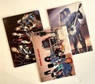 Vintage Kiss Magazine Lot X3 Metal Madness videos superstar Facts Posters Aucoin